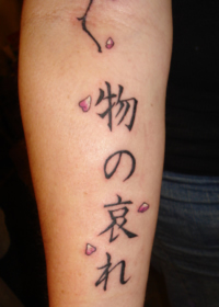 Kanji tattoo design