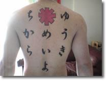 Japanese Kanji Tattoo Design