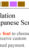 30 different calligraphy font