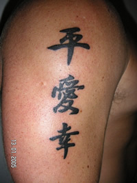 Kanji Tattoo Design Kanji Tattoo Design